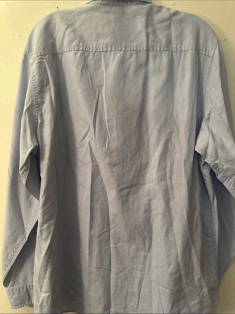 Banana Republic Pale Blue Long-Sleeve Dress Shirt